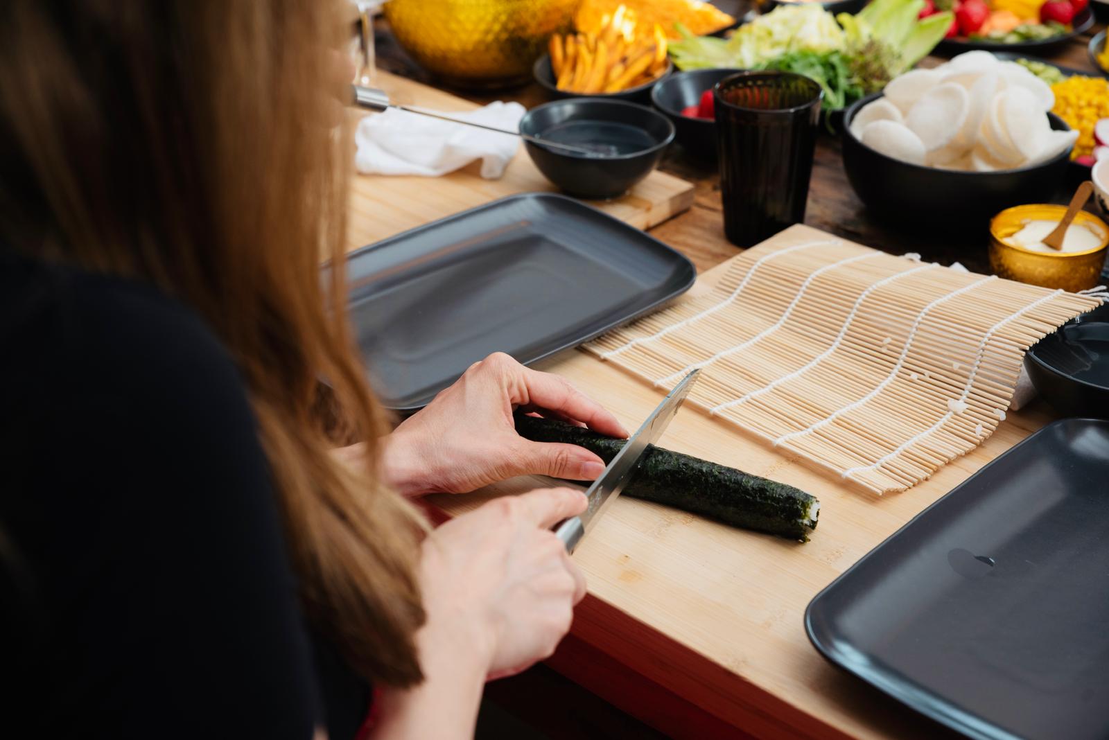 Sushi-Workshop – Rollen schneiden